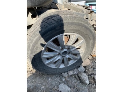 volkswagen amarok 2012 jant lastik 4lu set çıkma orjınal